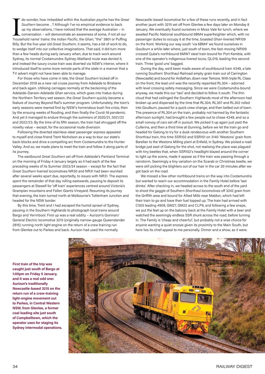 Railway Digest Preview Pages