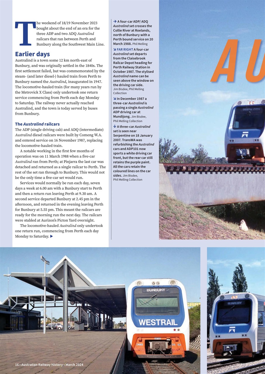 Australian Railway History Preview Pages