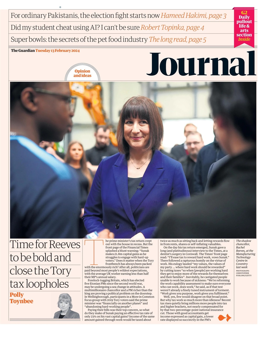 The Guardian Newspaper Preview Pages