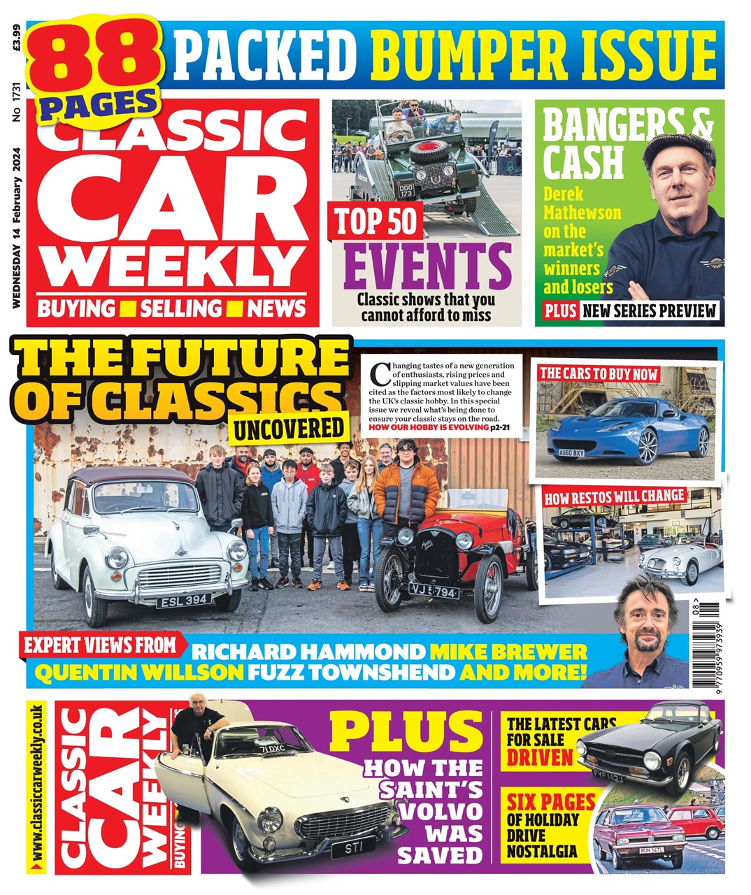 Classic Car Weekly Preview Pages