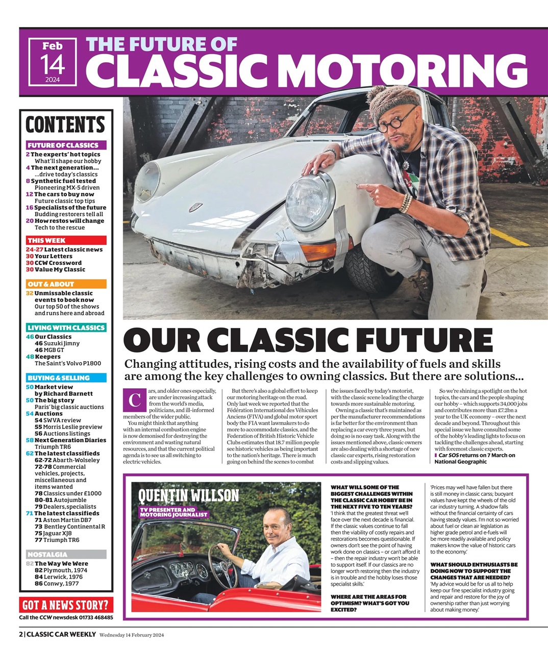 Classic Car Weekly Preview Pages