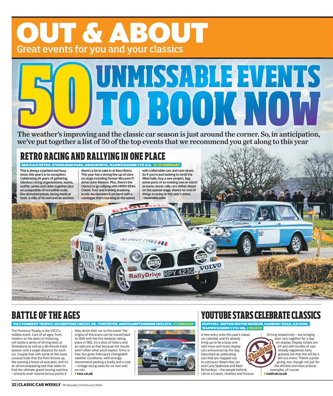 Classic Car Weekly Preview Pages