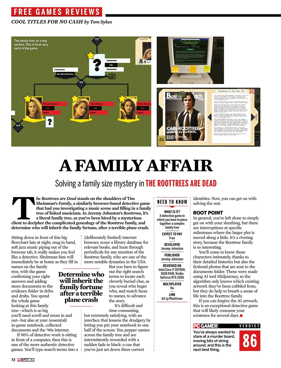 PC Gamer (US Edition) Preview Pages