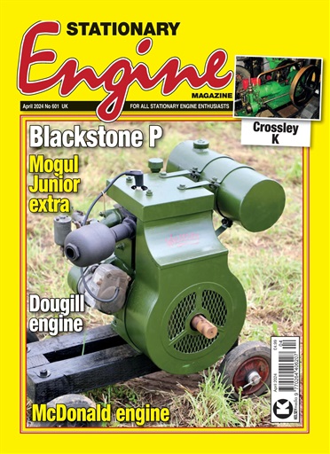 Stationary Engine issue 