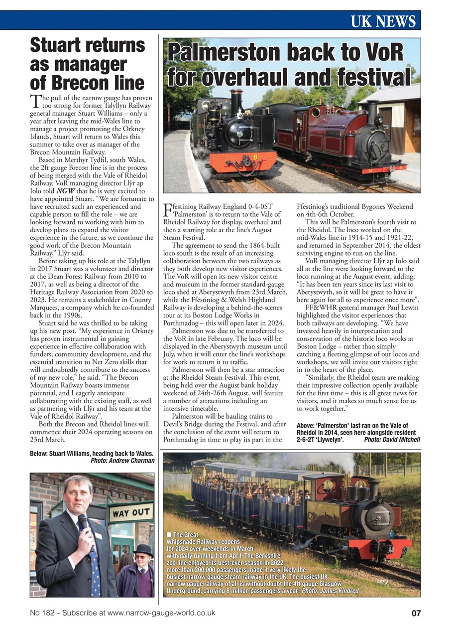 Narrow Gauge World Preview Pages