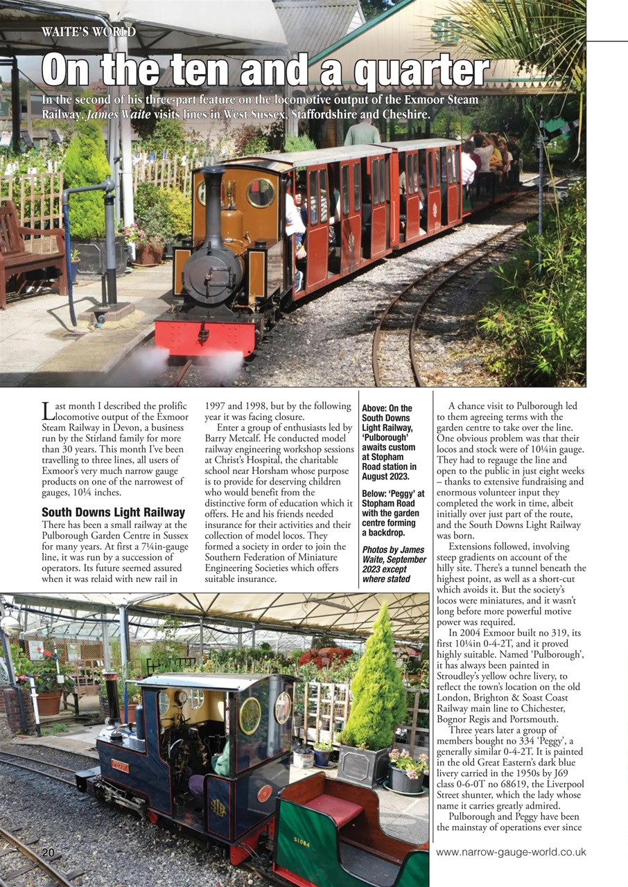Narrow Gauge World Preview Pages