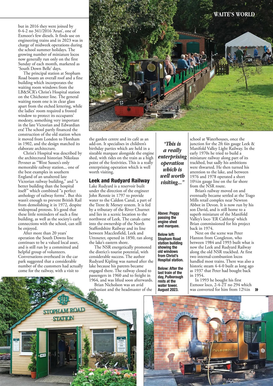 Narrow Gauge World Preview Pages