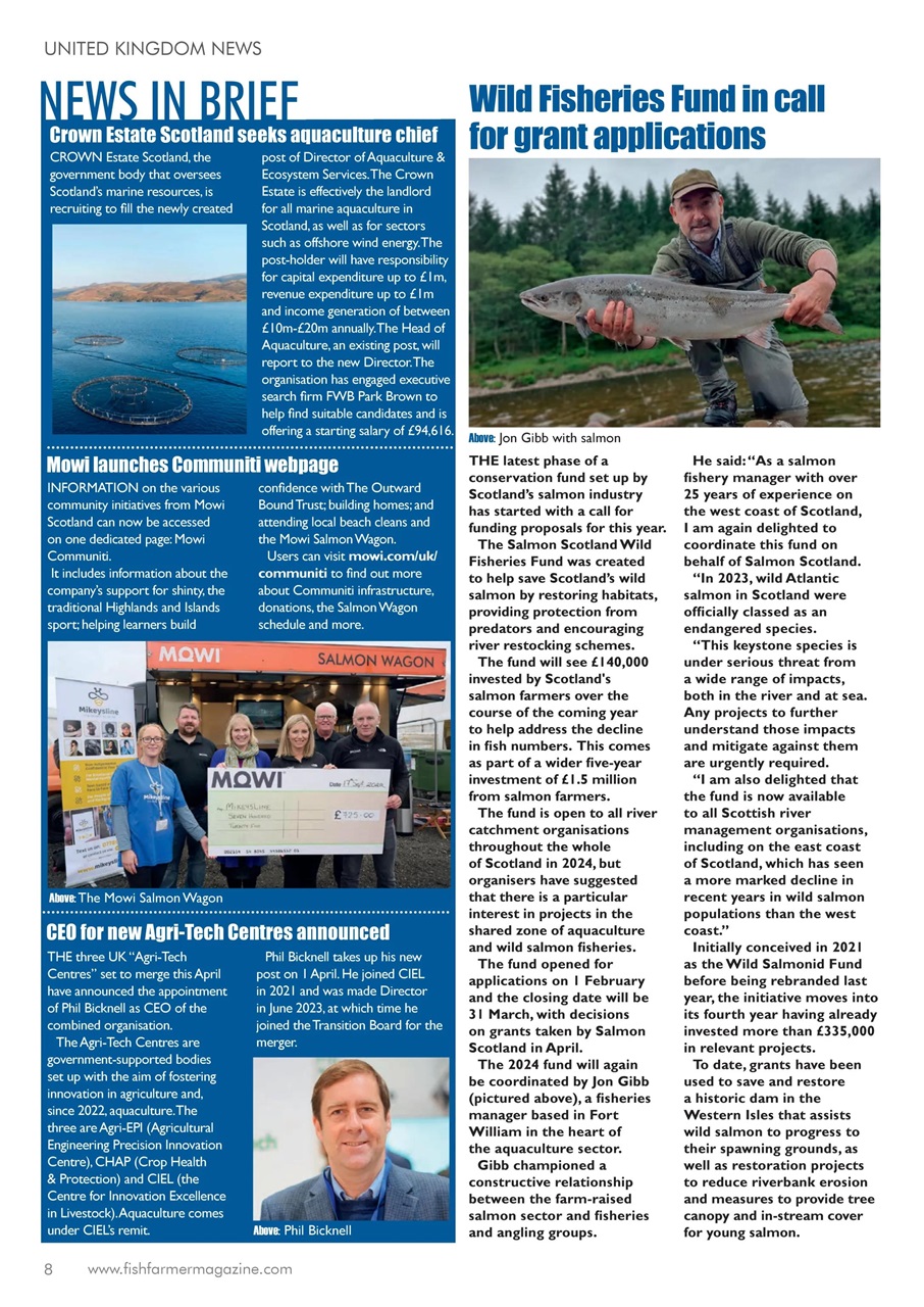 Fish Farmer Magazine Preview Pages
