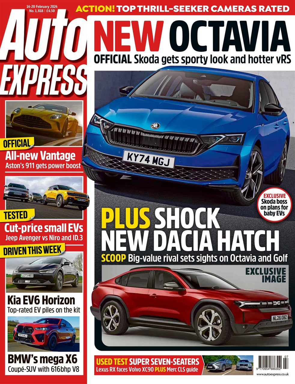 Auto Express Preview Pages