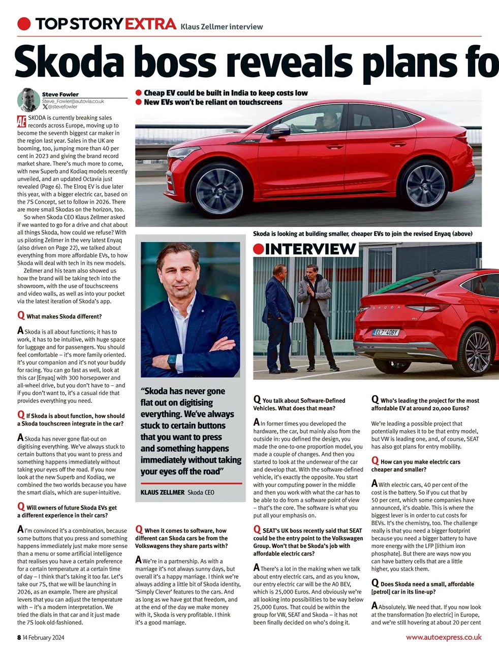 Auto Express Preview Pages
