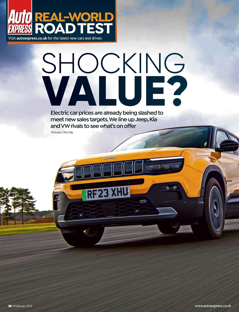 Auto Express Preview Pages