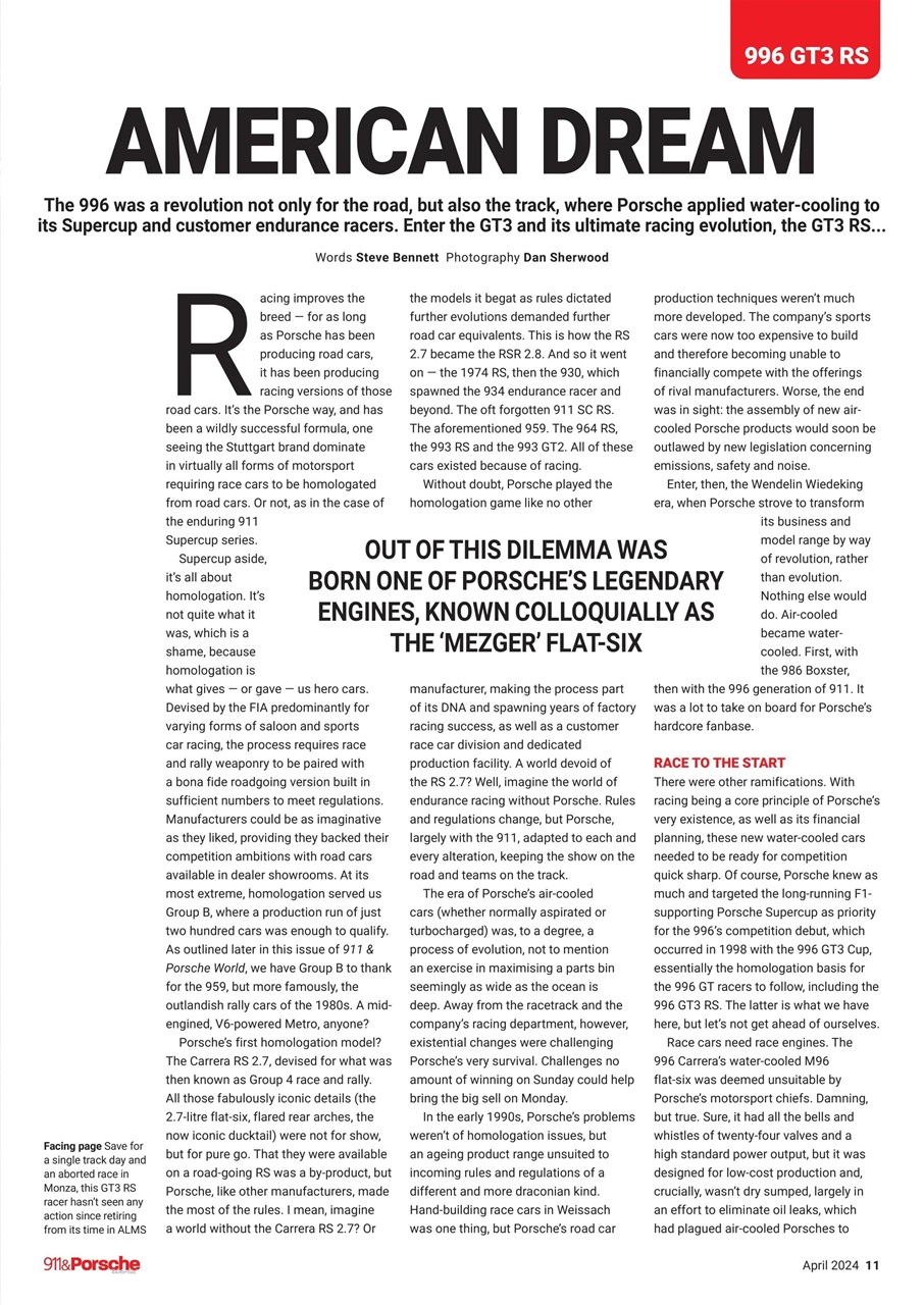 911 & Porsche World Preview Pages