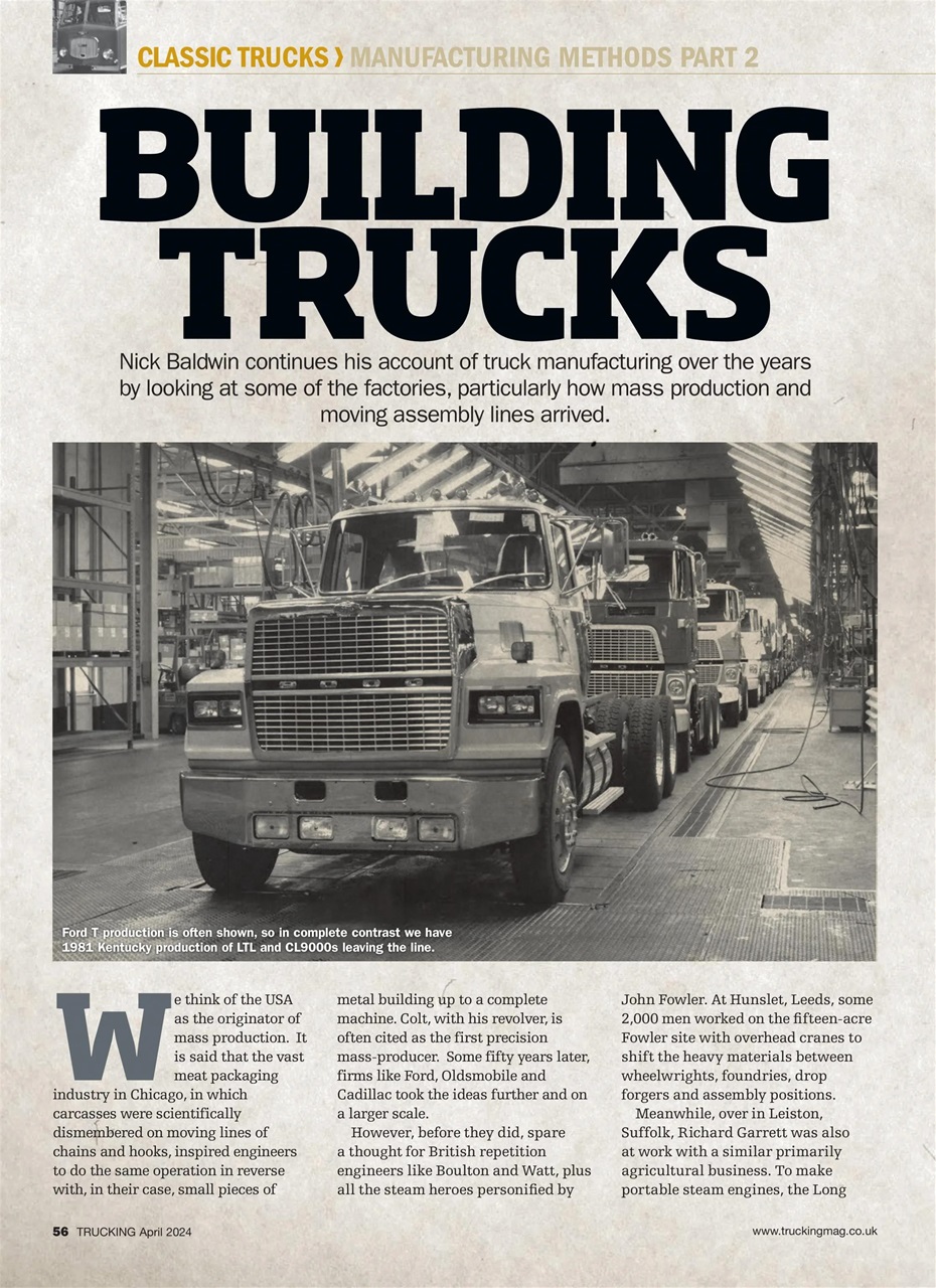 Trucking Magazine Preview Pages