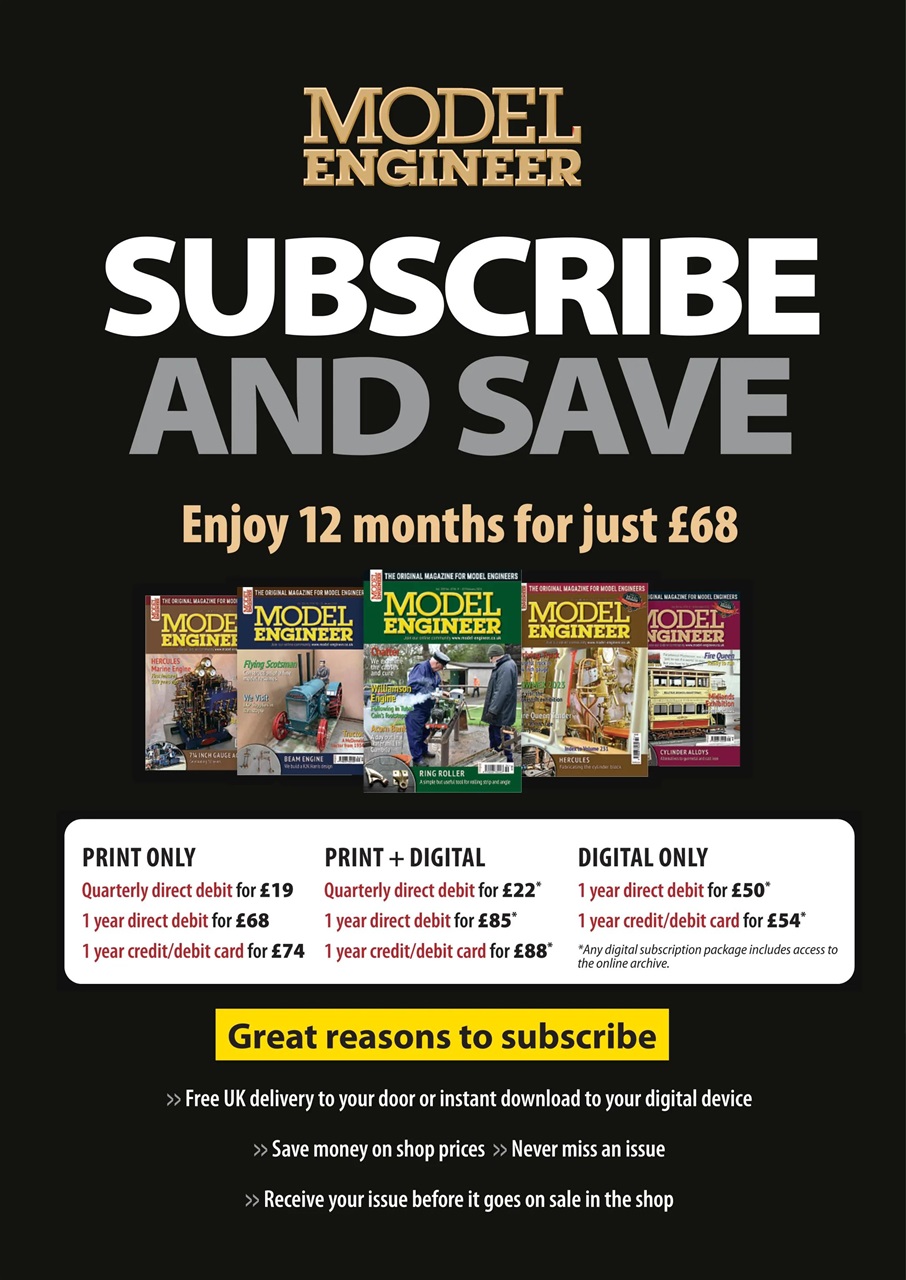 Model Engineer Preview Pages