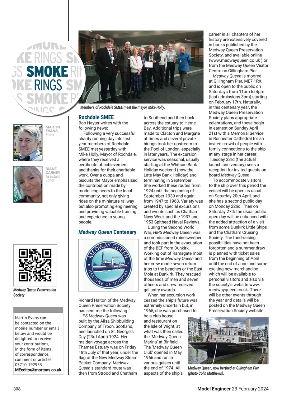 Model Engineer Preview Pages