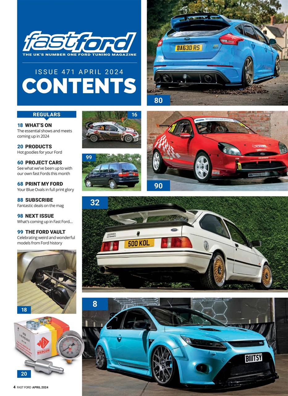 Fast Ford Preview Pages