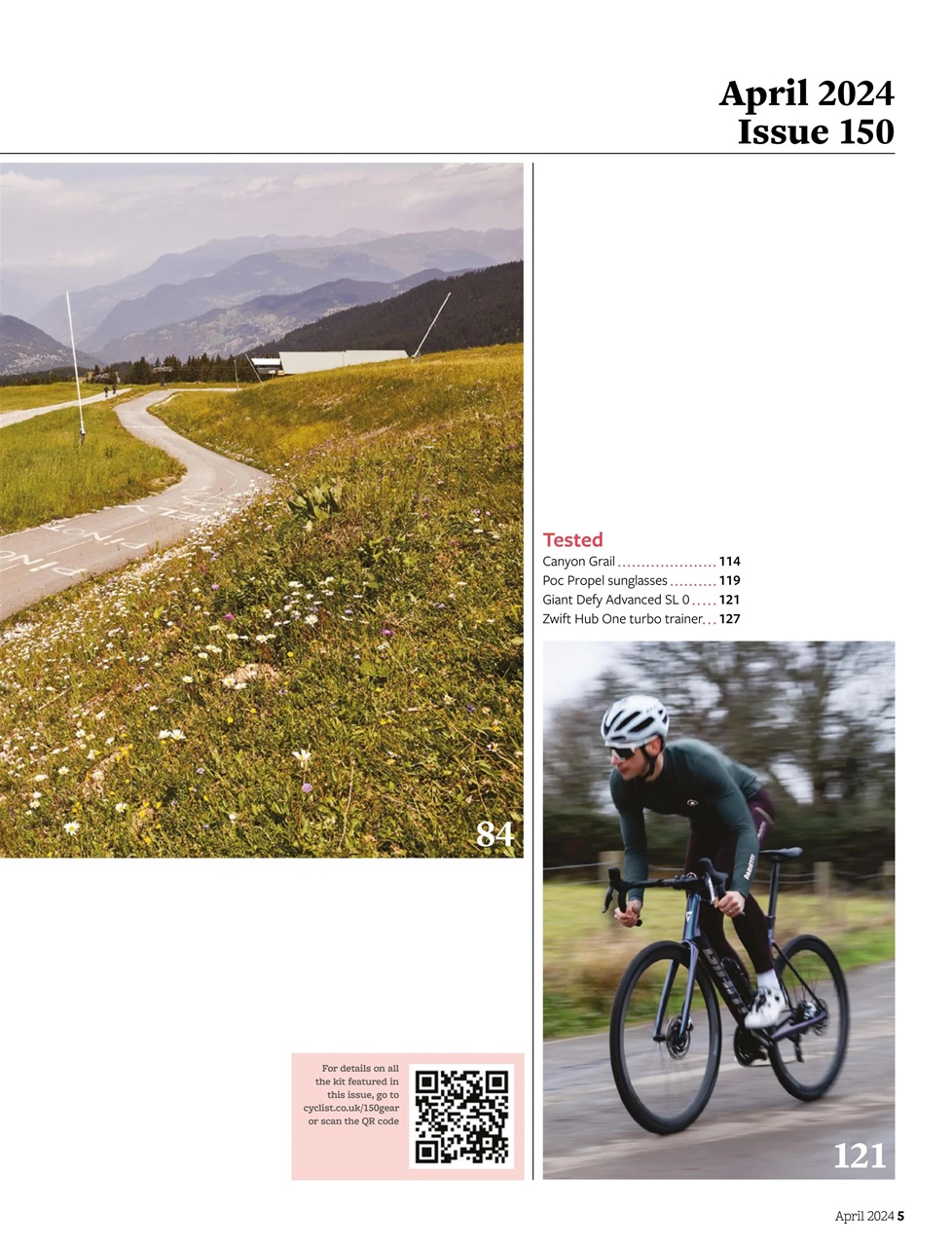 Cyclist Preview Pages