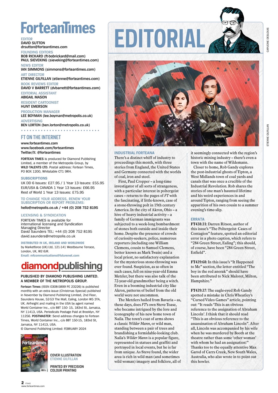Fortean Times Preview Pages