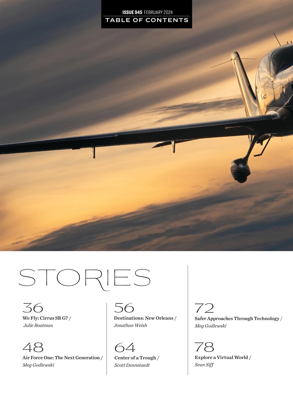 FLYING Magazine Preview Pages