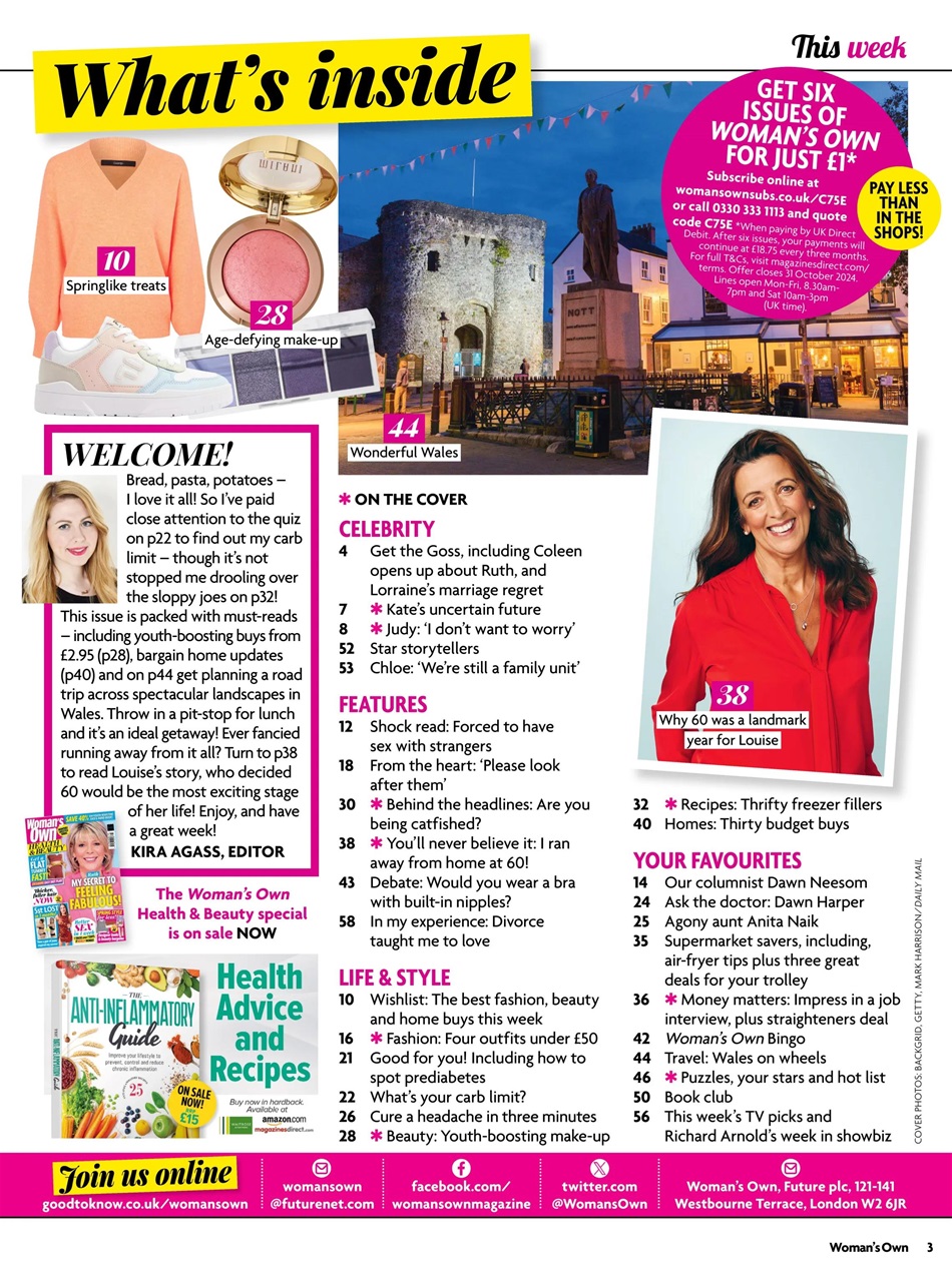 Woman's Own Preview Pages