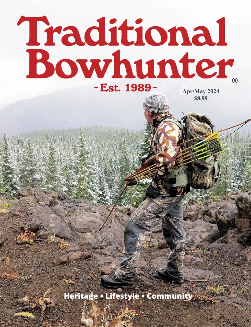 Traditional Bowhunter Magazine Preview Pages