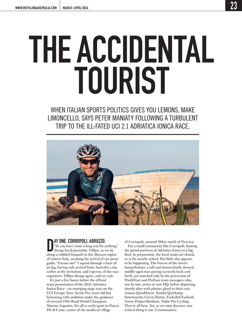 Bicycling Australia Preview Pages