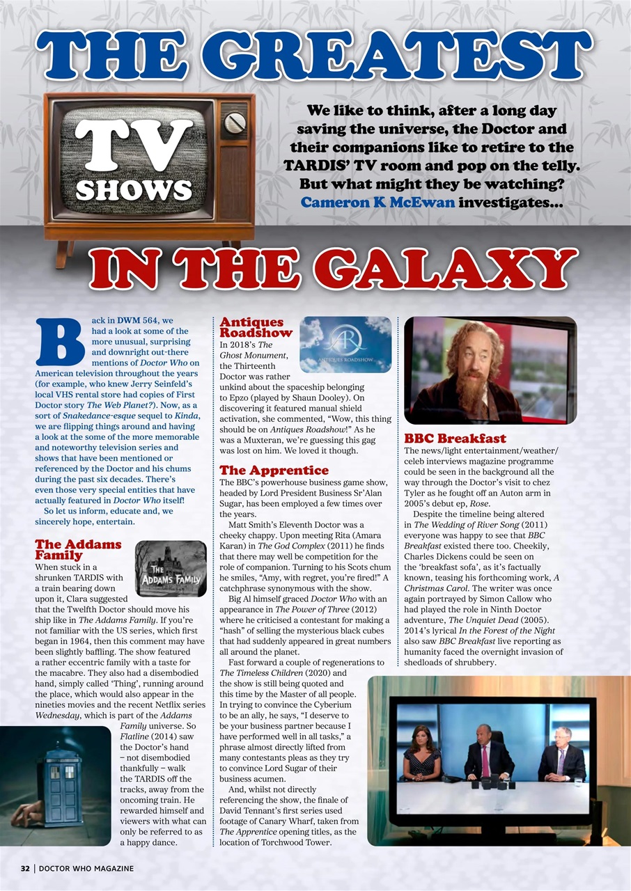 Doctor Who Magazine Preview Pages