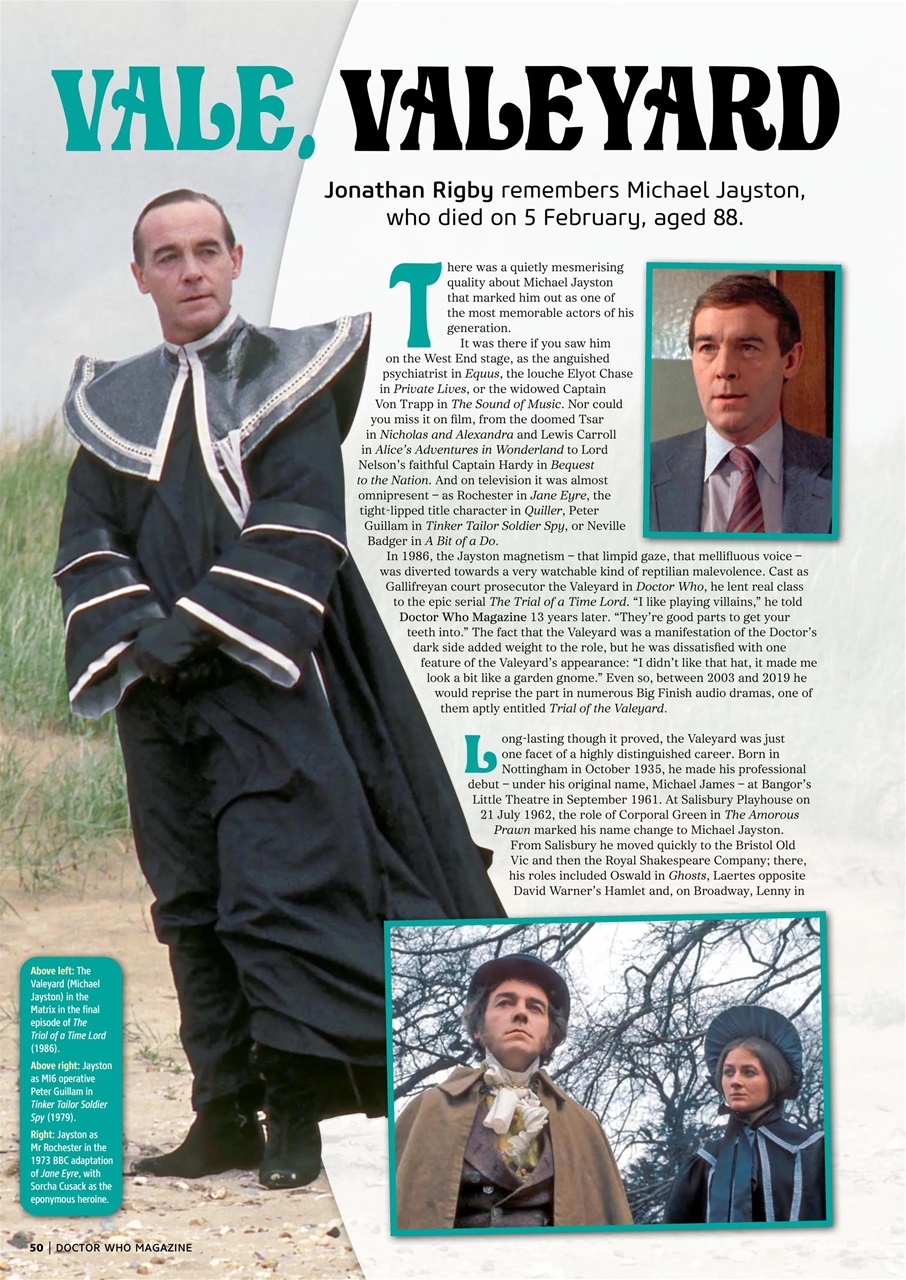 Doctor Who Magazine Preview Pages