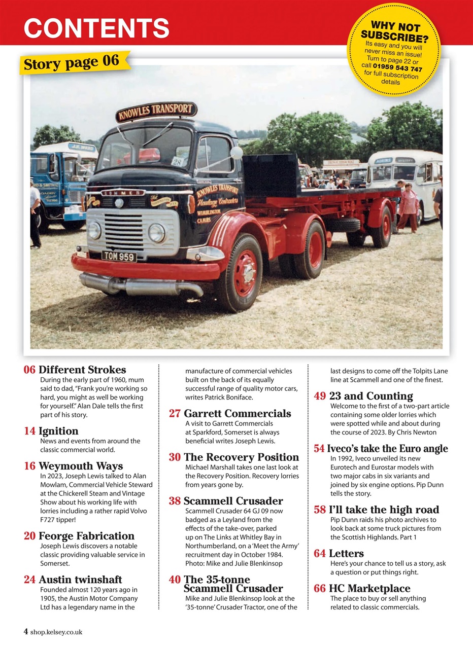 Heritage Commercials Magazine Preview Pages