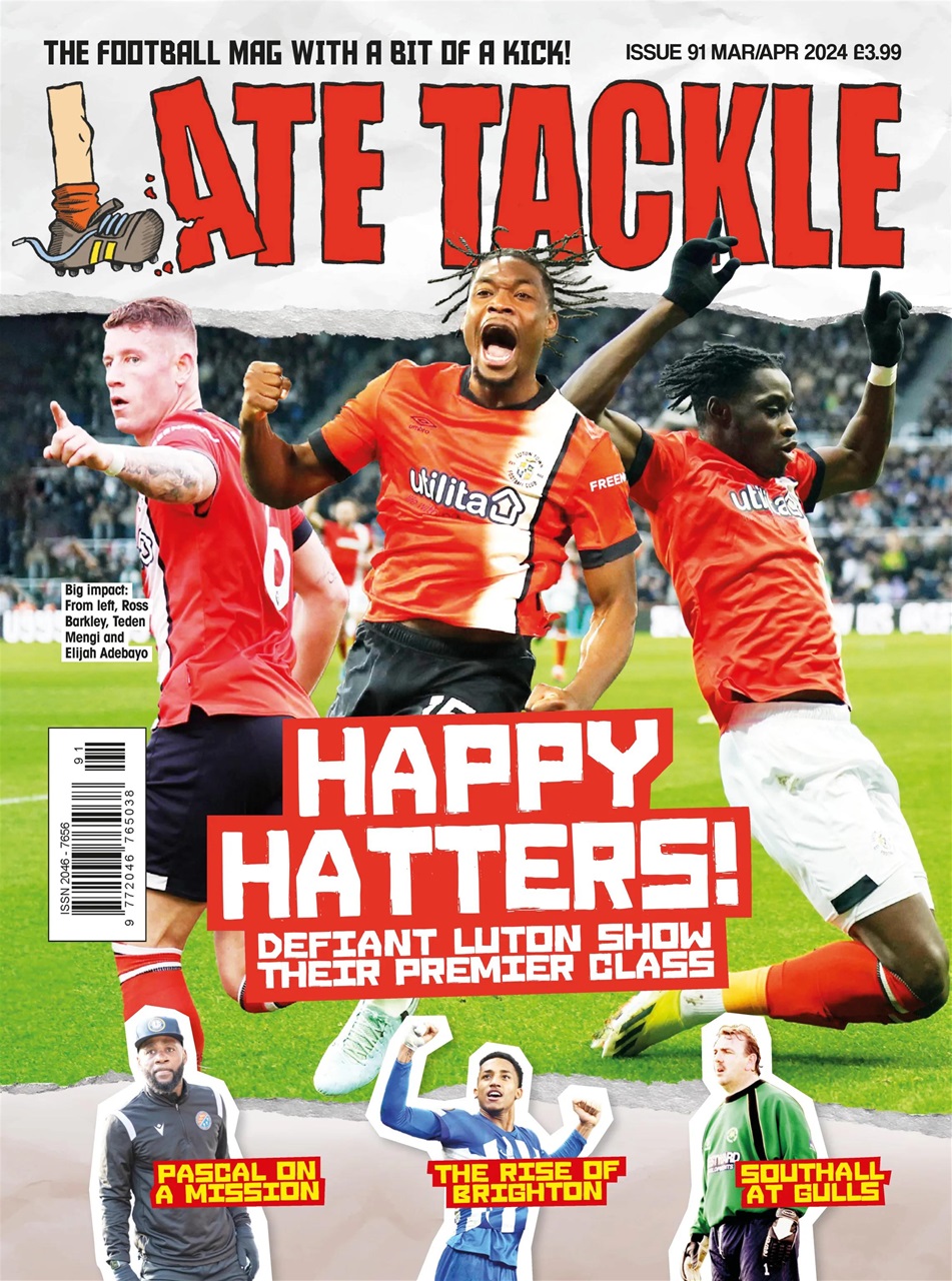 Late Tackle Football Magazine Preview Pages
