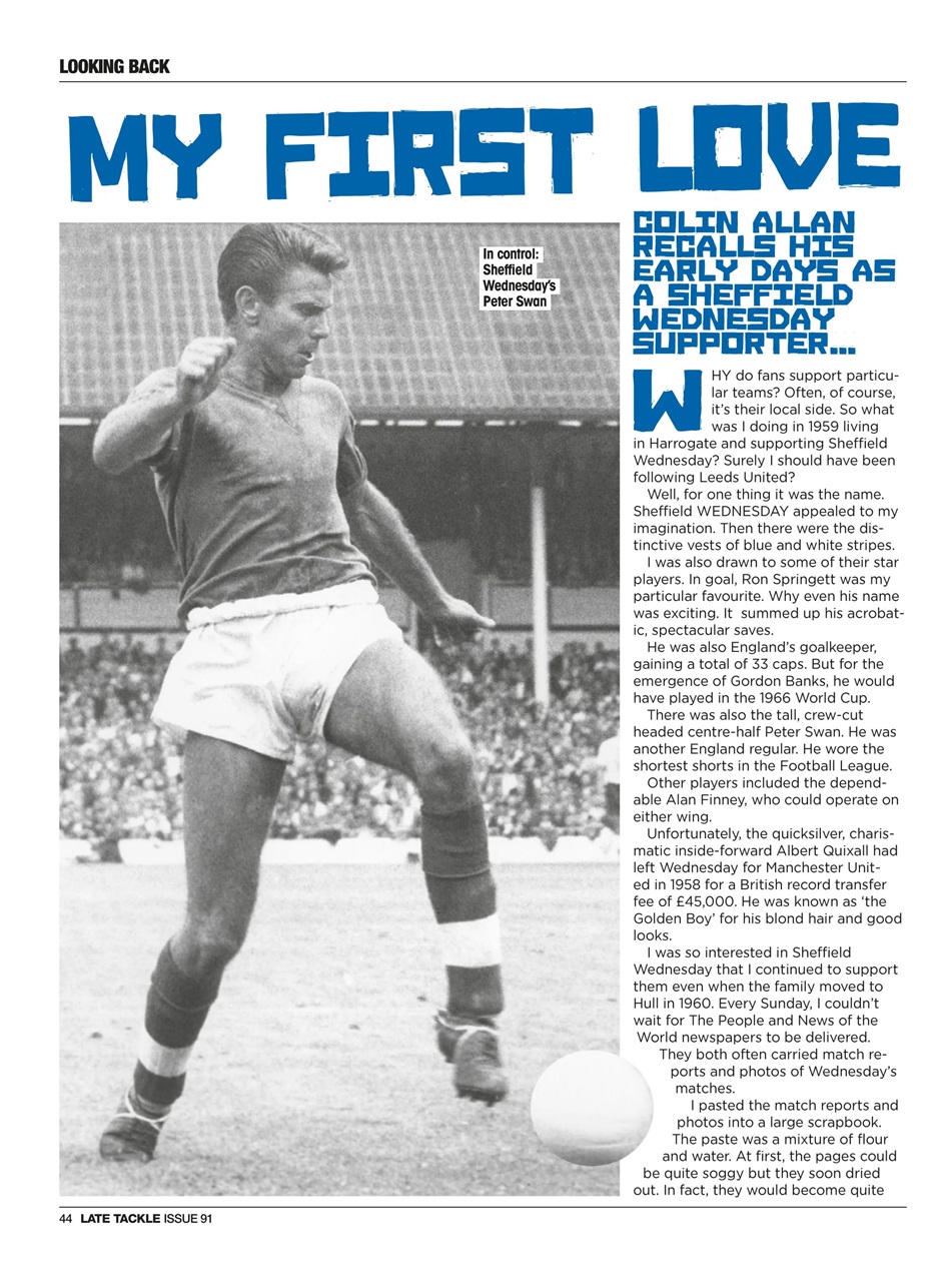 Late Tackle Football Magazine Preview Pages