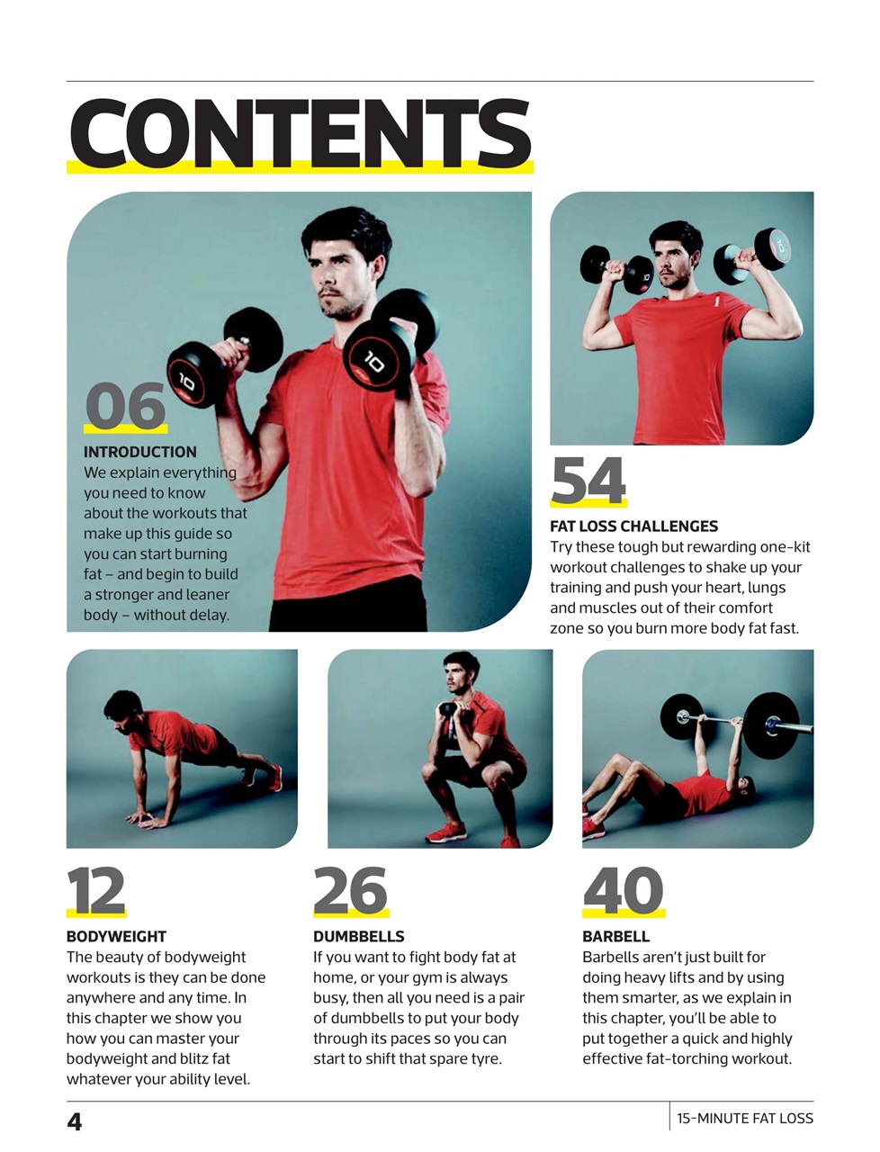 Men’s Fitness Guides Preview Pages