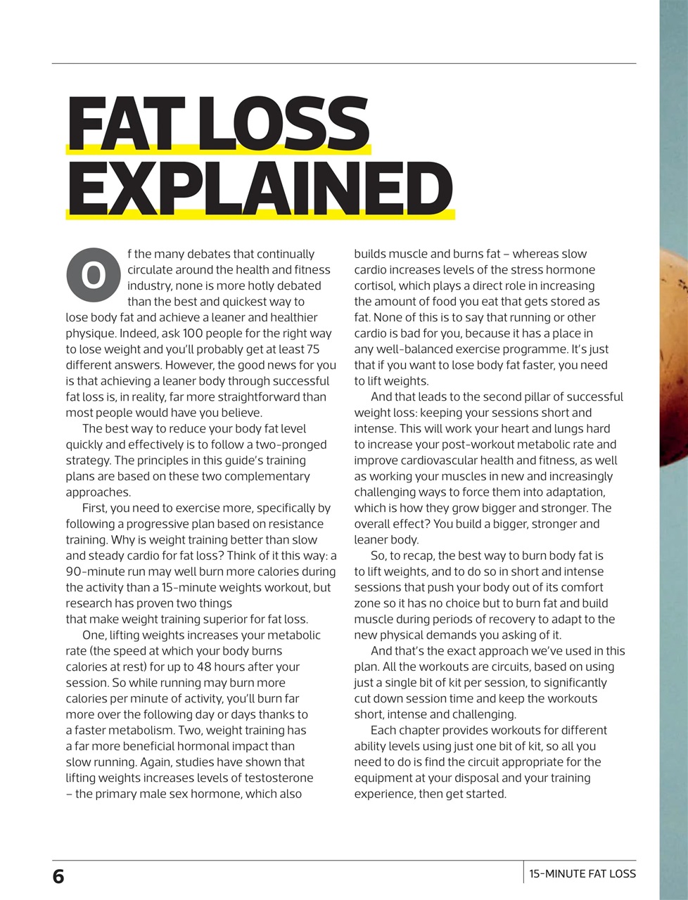 Men’s Fitness Guides Preview Pages