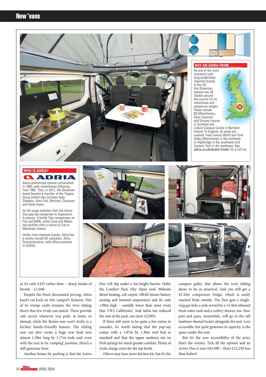 What Motorhome magazine Preview Pages