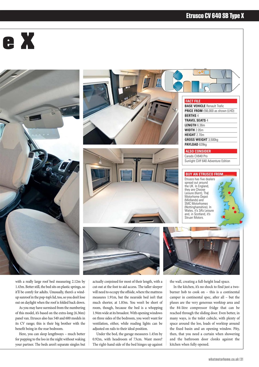 What Motorhome magazine Preview Pages
