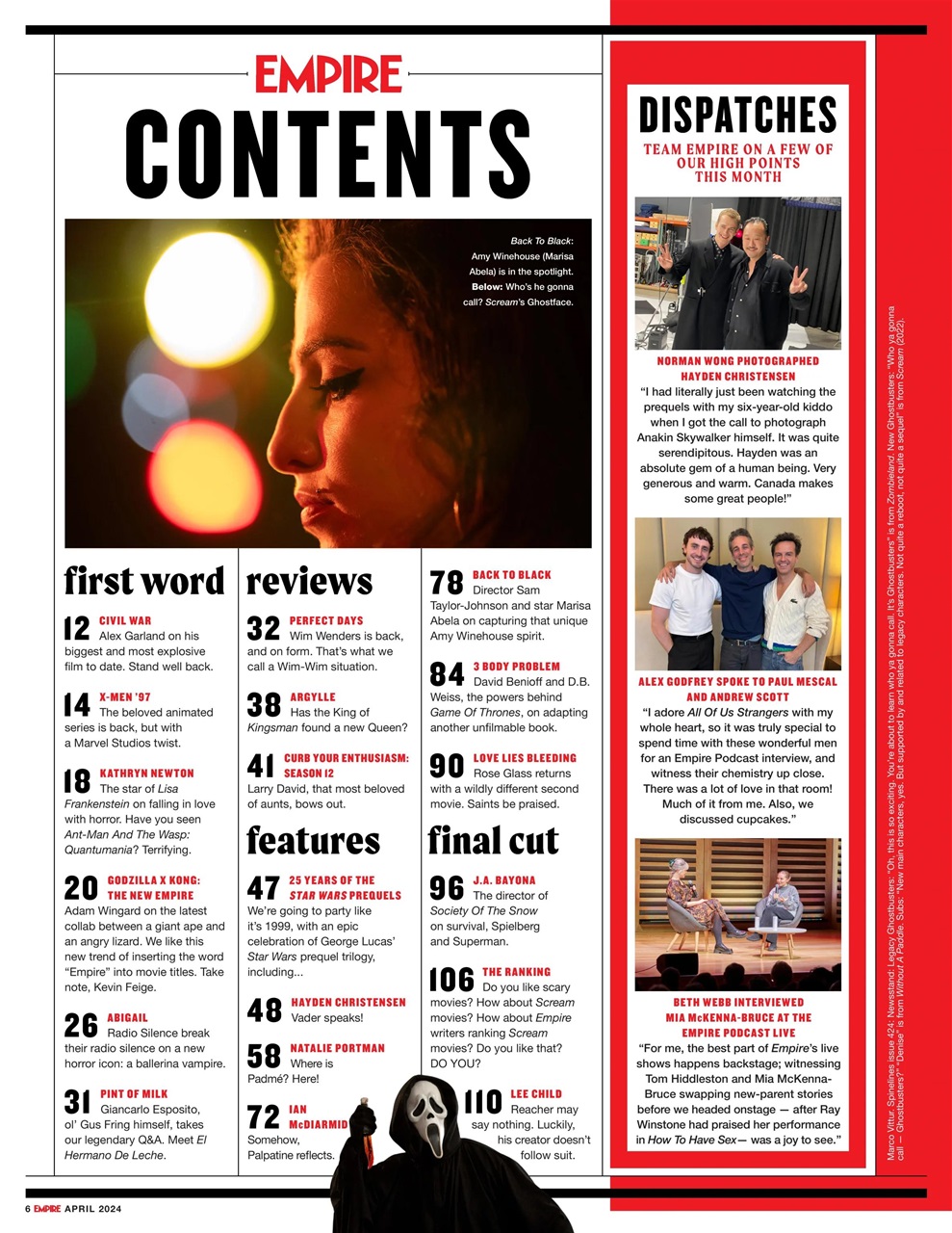 Empire Preview Pages