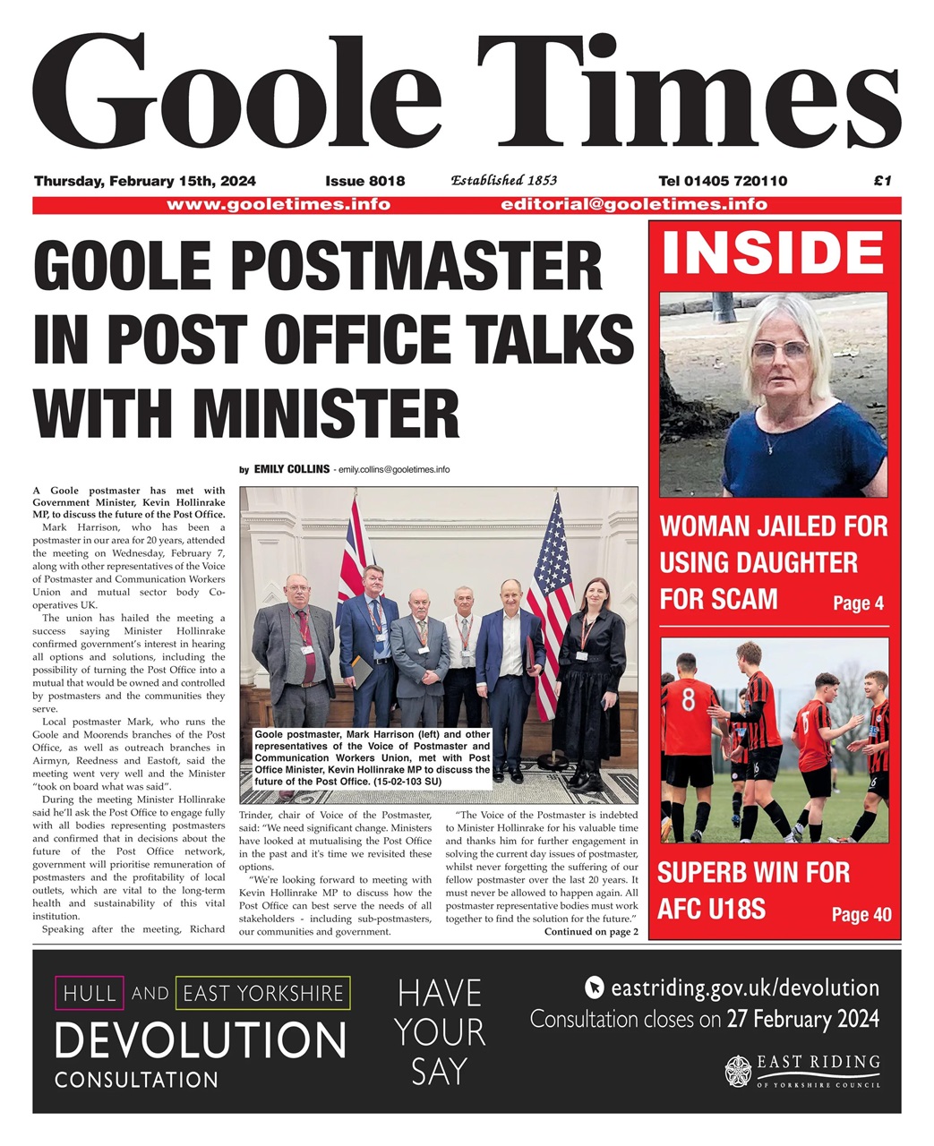 Goole Times Preview Pages