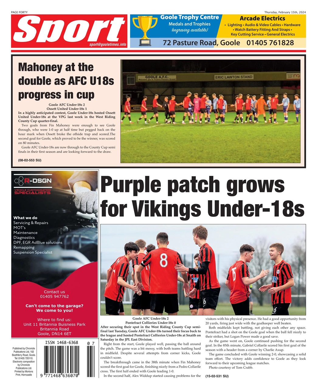 Goole Times Preview Pages