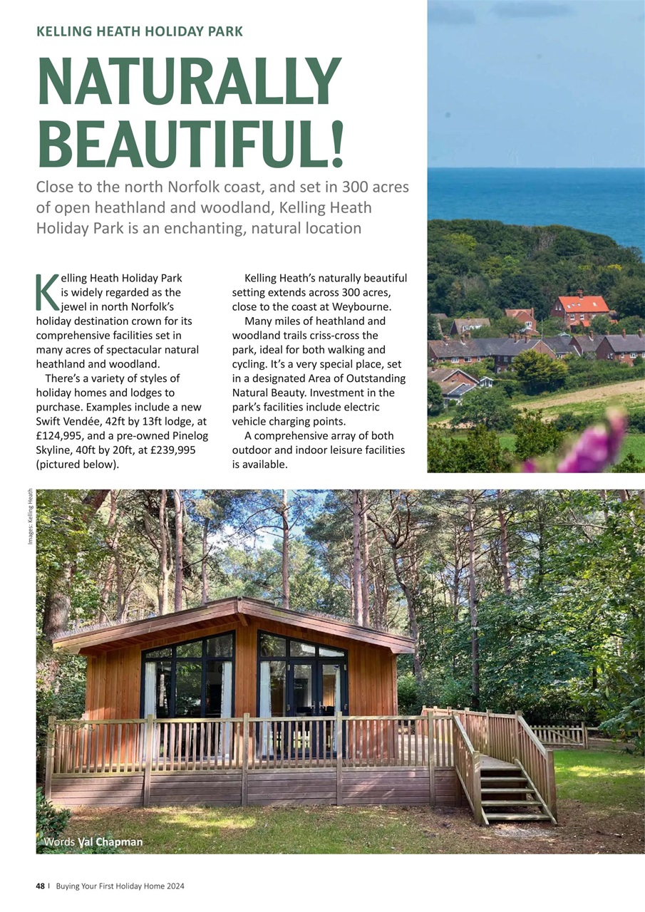 Park and Holiday Home Inspiration magazine Preview Pages