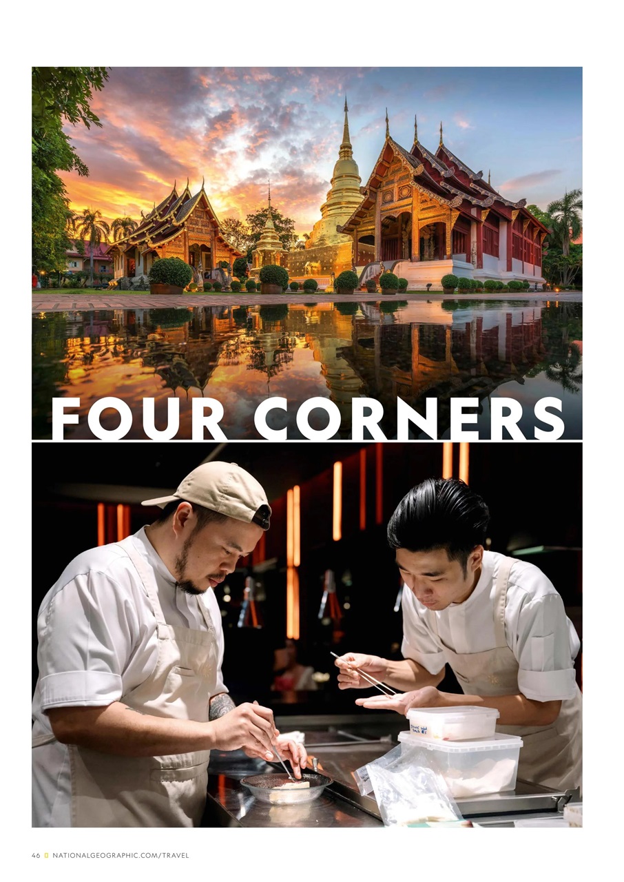 National Geographic Traveller Food Preview Pages