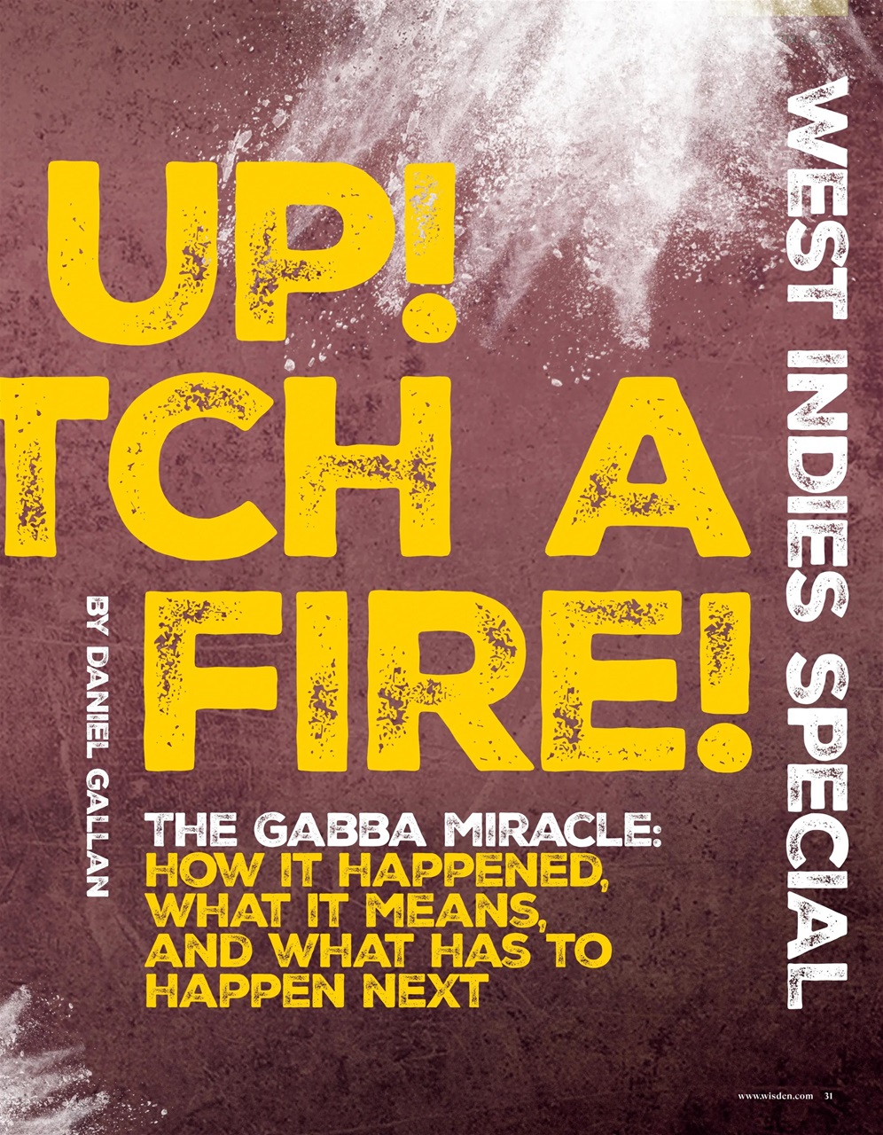 Wisden Cricket Monthly Preview Pages