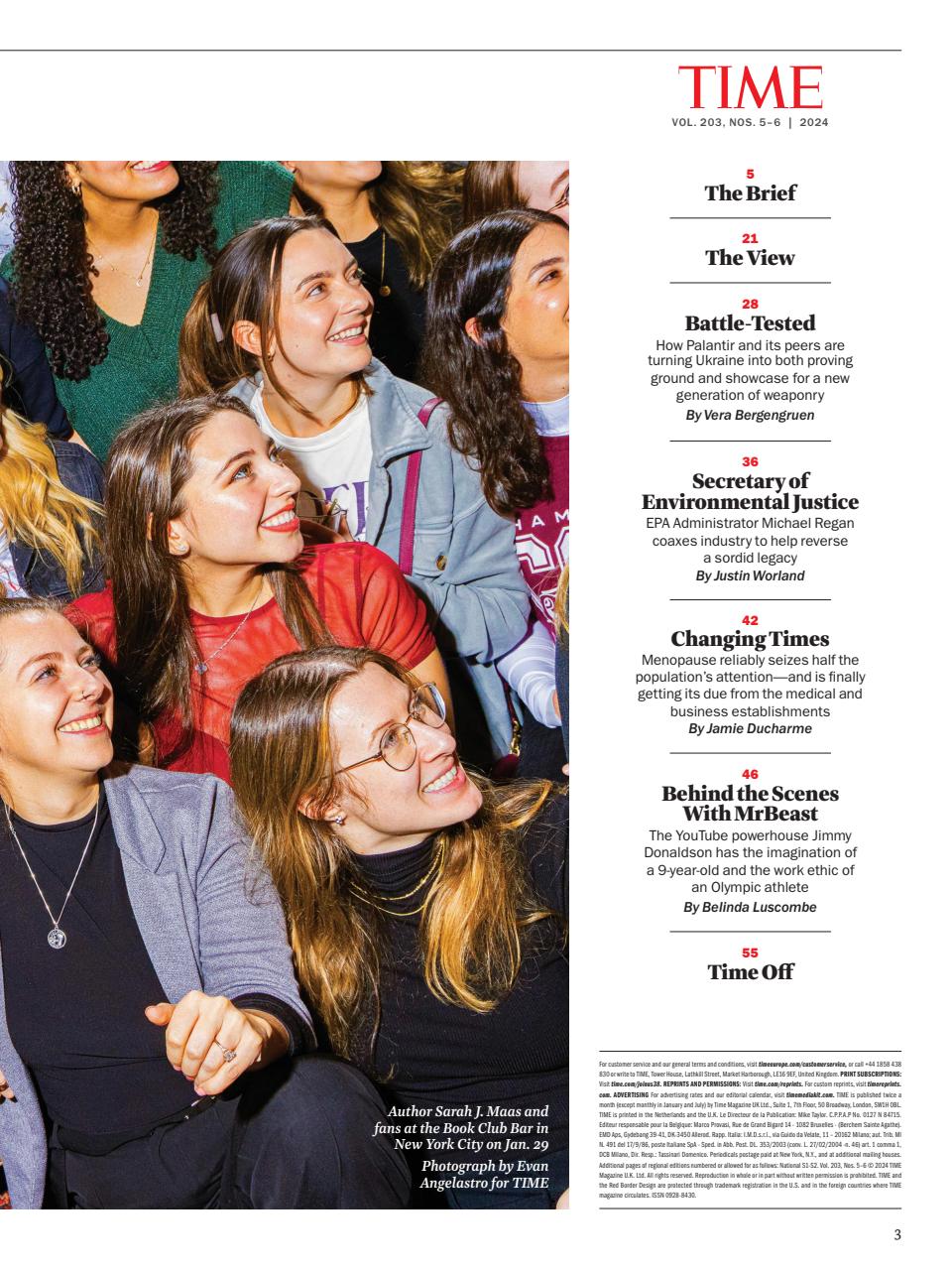 TIME Magazine Europe Preview Pages