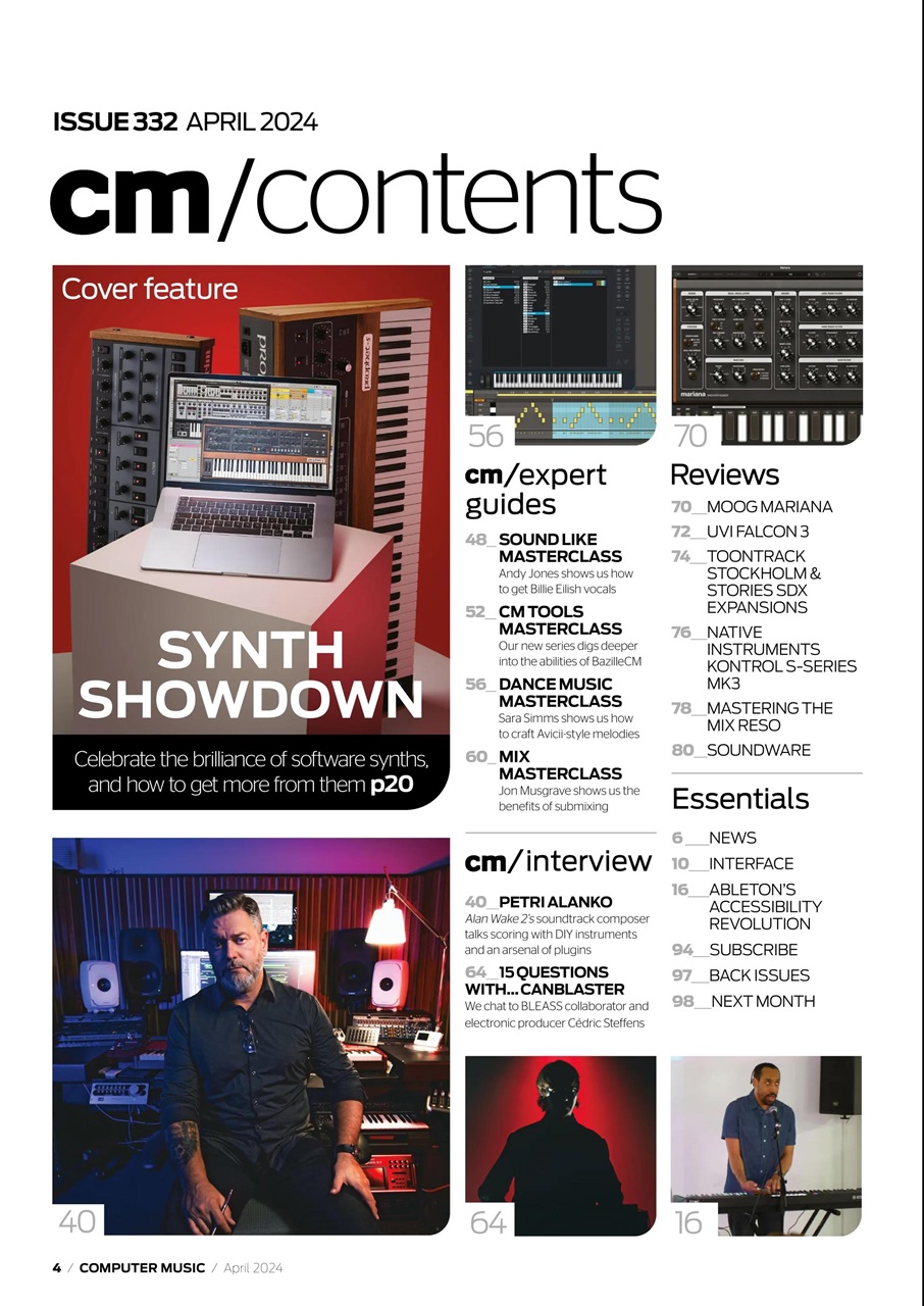 Computer Music Preview Pages