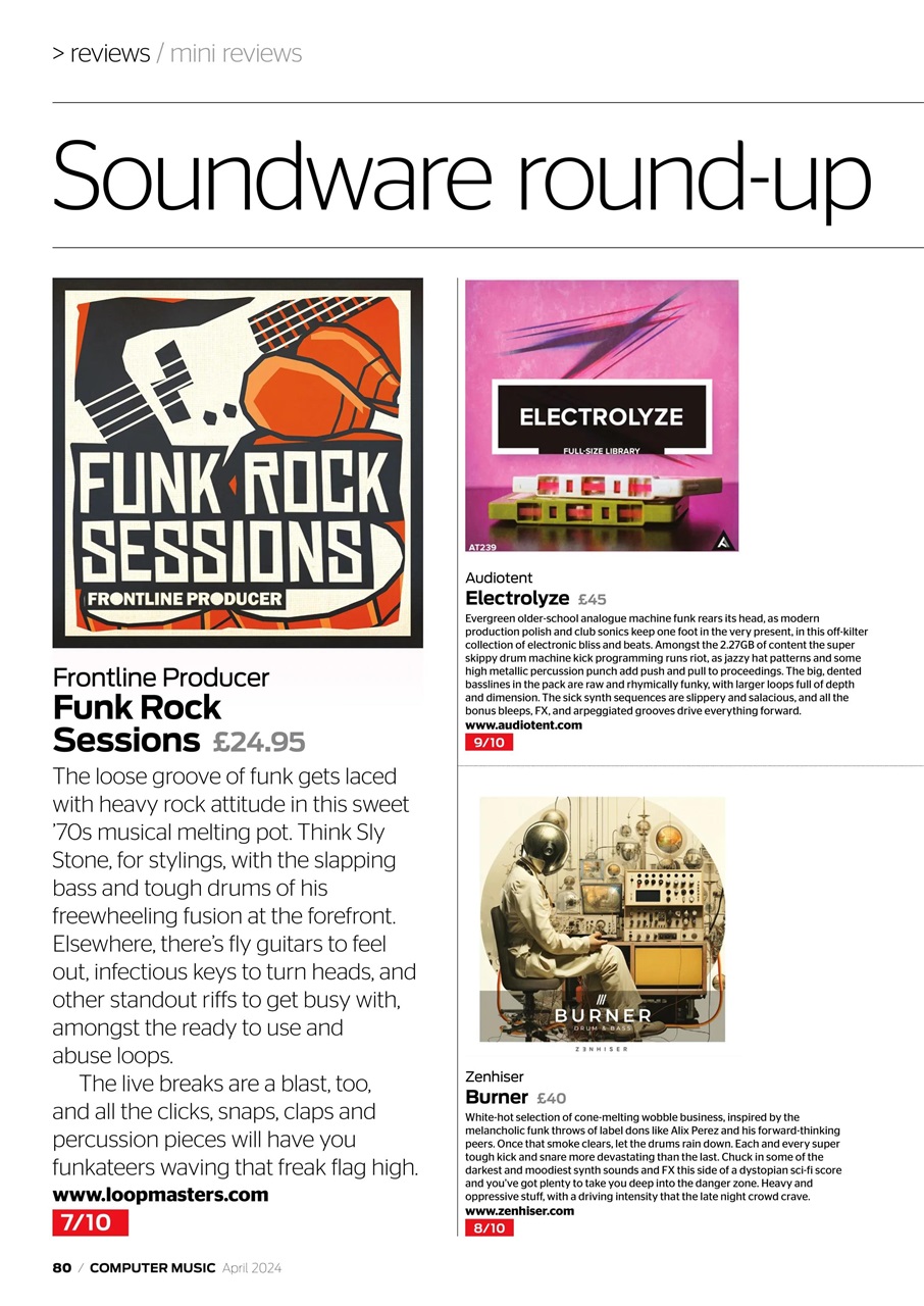 Computer Music Preview Pages