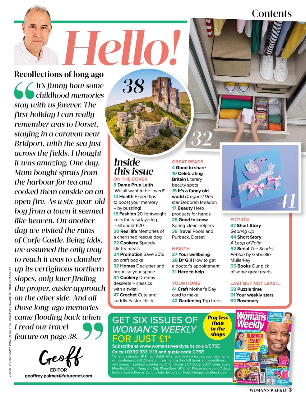 Woman's Weekly Preview Pages