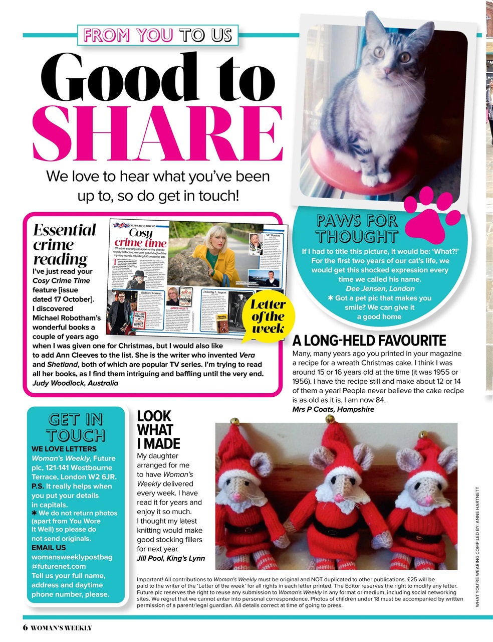 Woman's Weekly Preview Pages