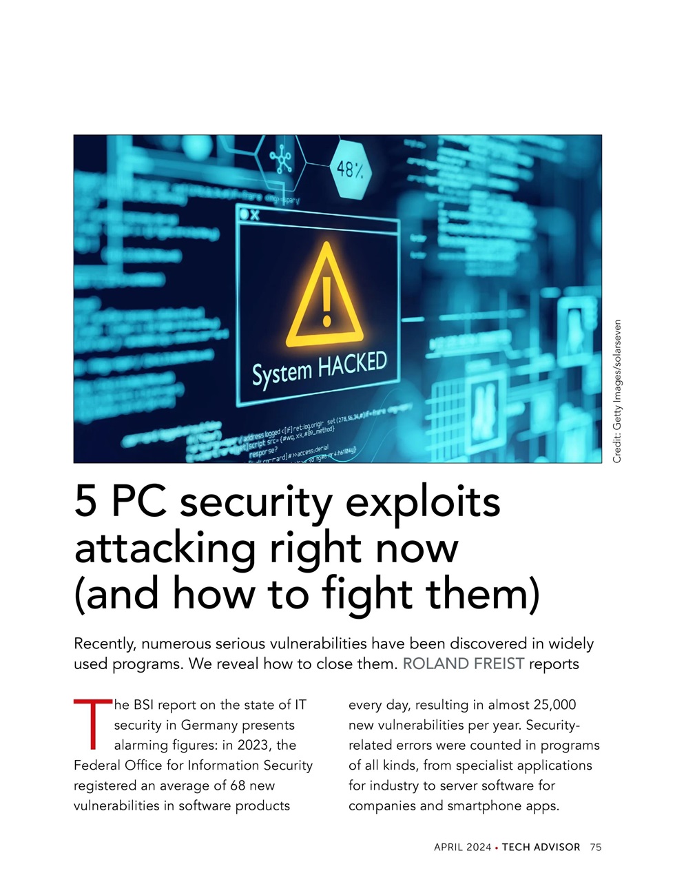 Tech Advisor Preview Pages