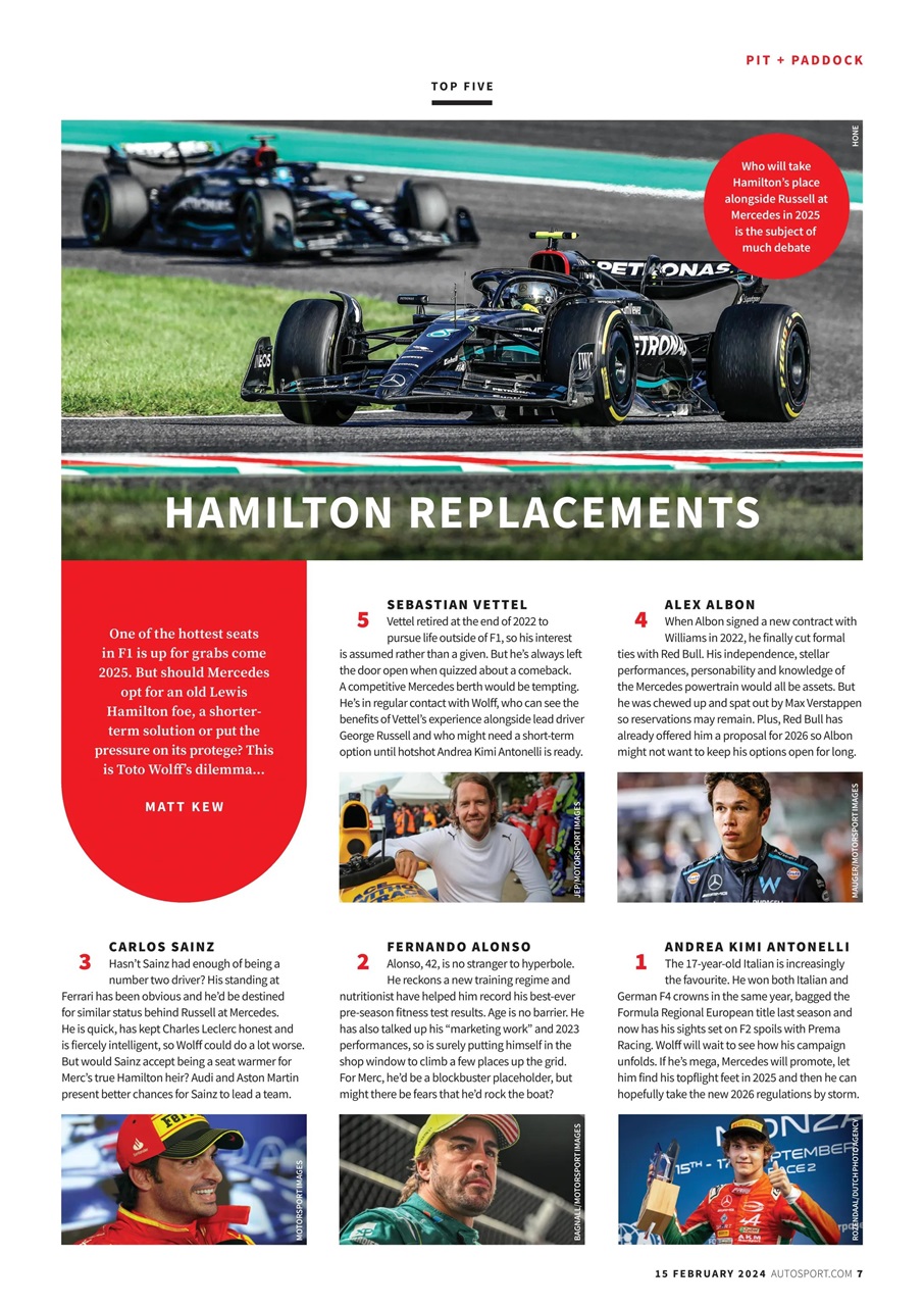 Autosport Preview Pages