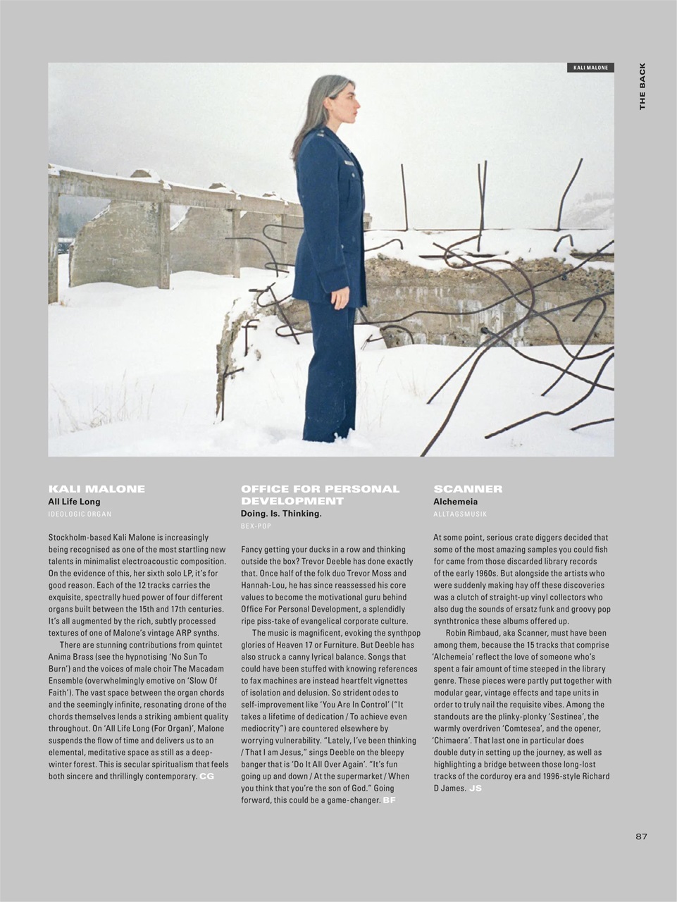 Electronic Sound Preview Pages