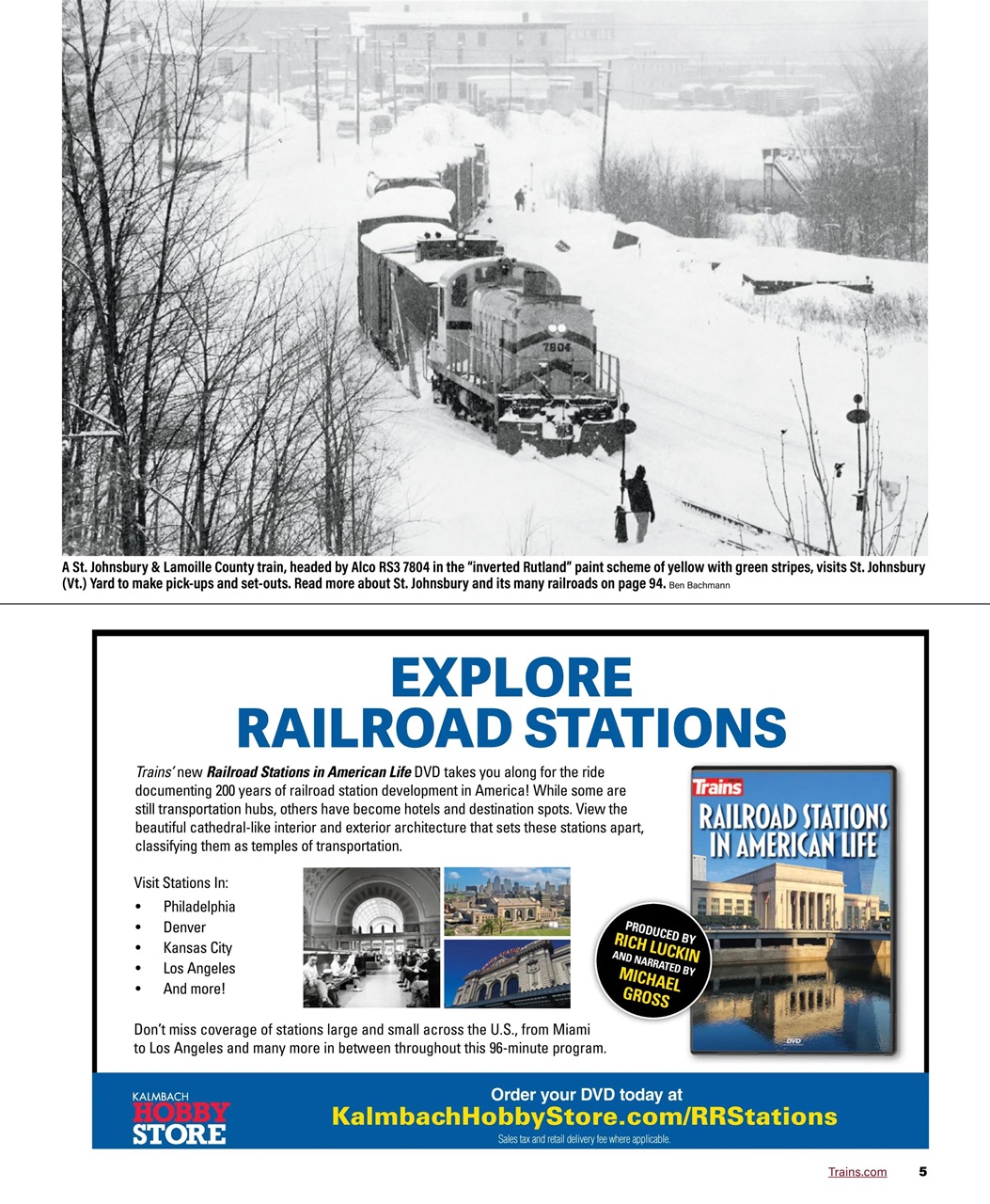Classic Trains Preview Pages